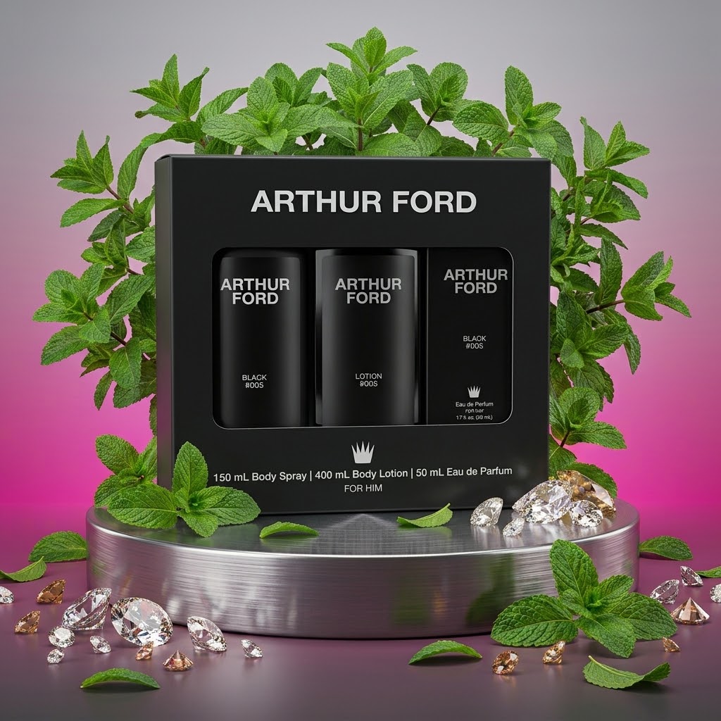 BODY SPRAY GIFT SET BLACK #5