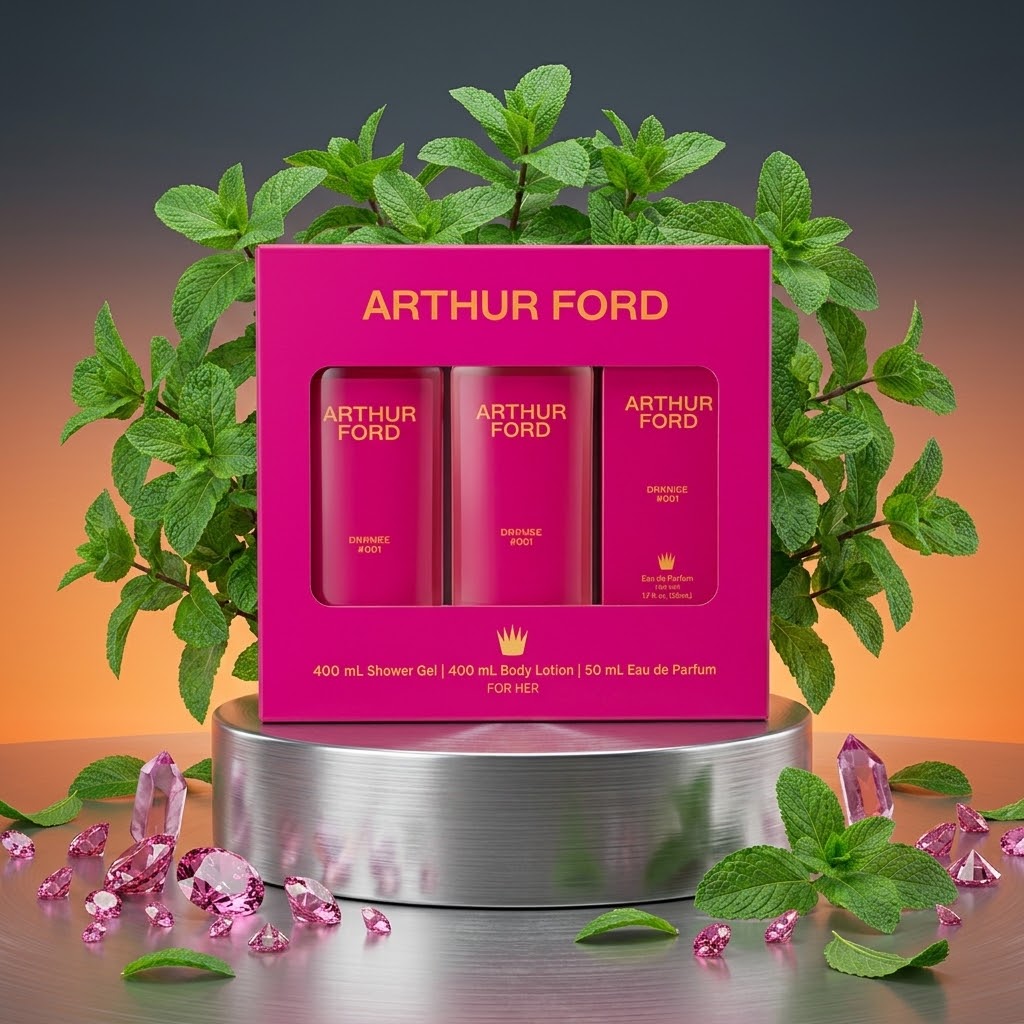 BODY WASH GIFT SET PINK #1