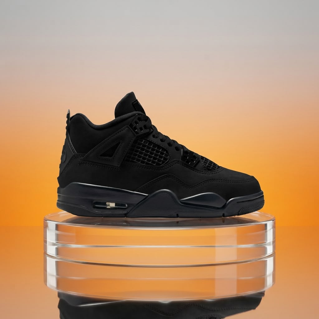 Black Cat Air Jordan 4 Retro
